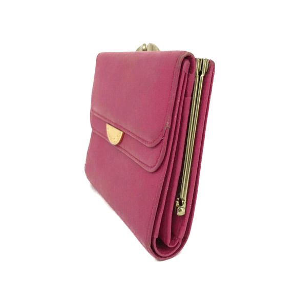 Authentic Pink GIVENCHY Leather Trifold Wallet - Picture 3 of 7
